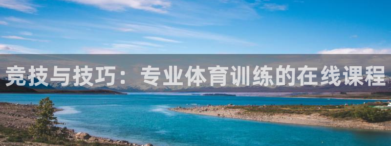 k1体育平台下载：竞技与技巧：专业体育训练的在线课程